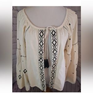 World Market Women’s Boho Bolero Open Blouse